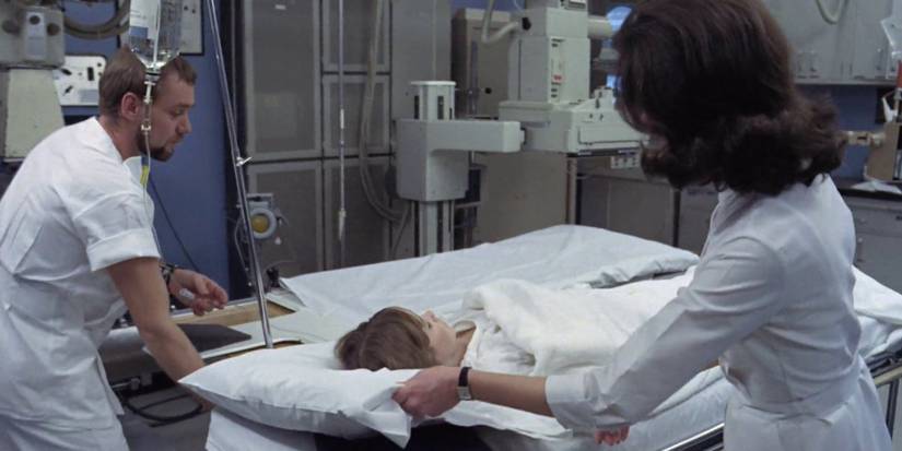 Paul Bateson in the Exorcist angiography scene