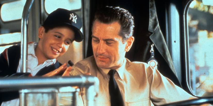Robert De Niro and Francis Capra in A Bronx Tale