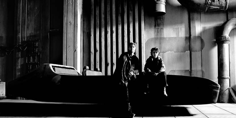 Ryan Gosling and Flynn Gray  in Star Wars Starfighter