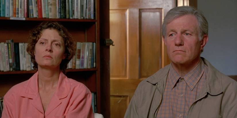 Susan Sarandon and Raymond J. Barry in Dead Man Walking