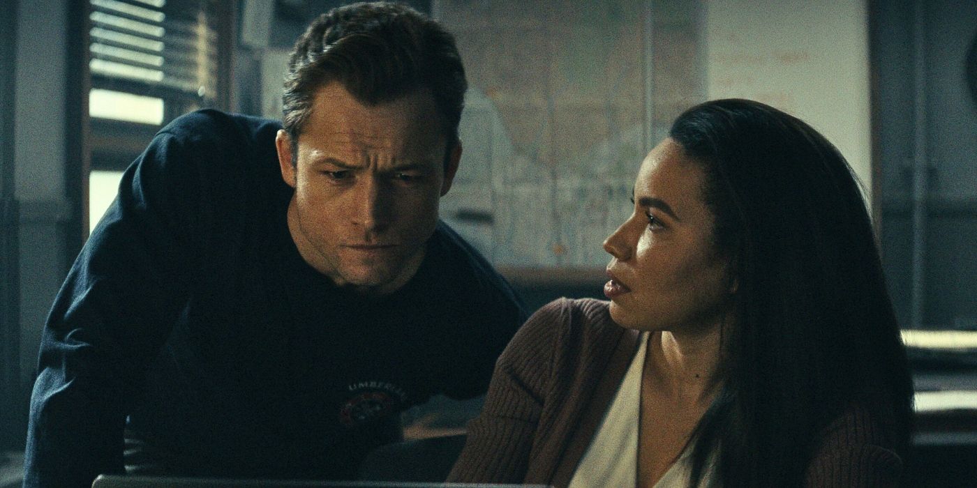 Taron Egerton & Jurnee Smollett Define Being "Violent" in Exclusive Clip From 'Smoke' Episode 8