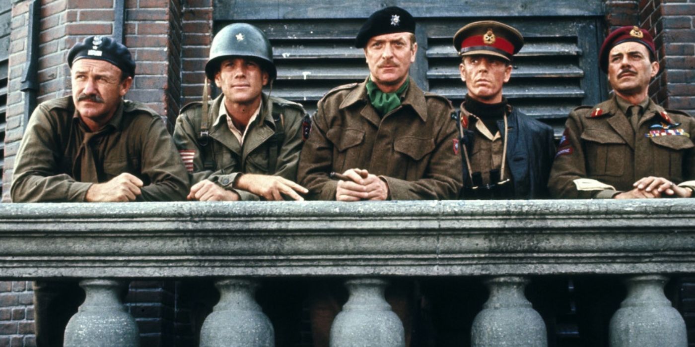 The star-studded cast of A Bridge Too Far