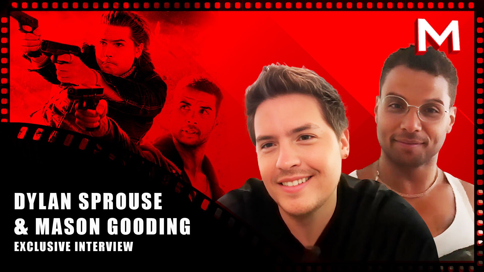 Dylan Sprouse and Mason Gooding Breaking Down Buddy Action Movie 'Under Fire'
