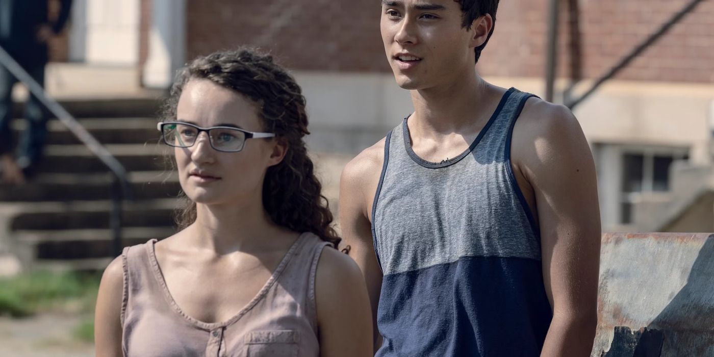 Kelley Mack as Addy in The Walking Dead