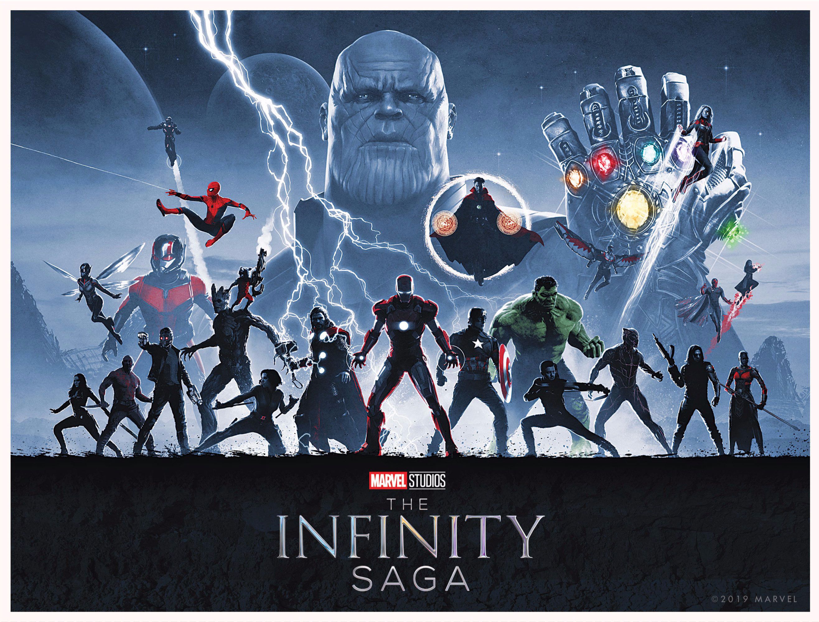 Marvel Infinity Saga Box Set Artwork