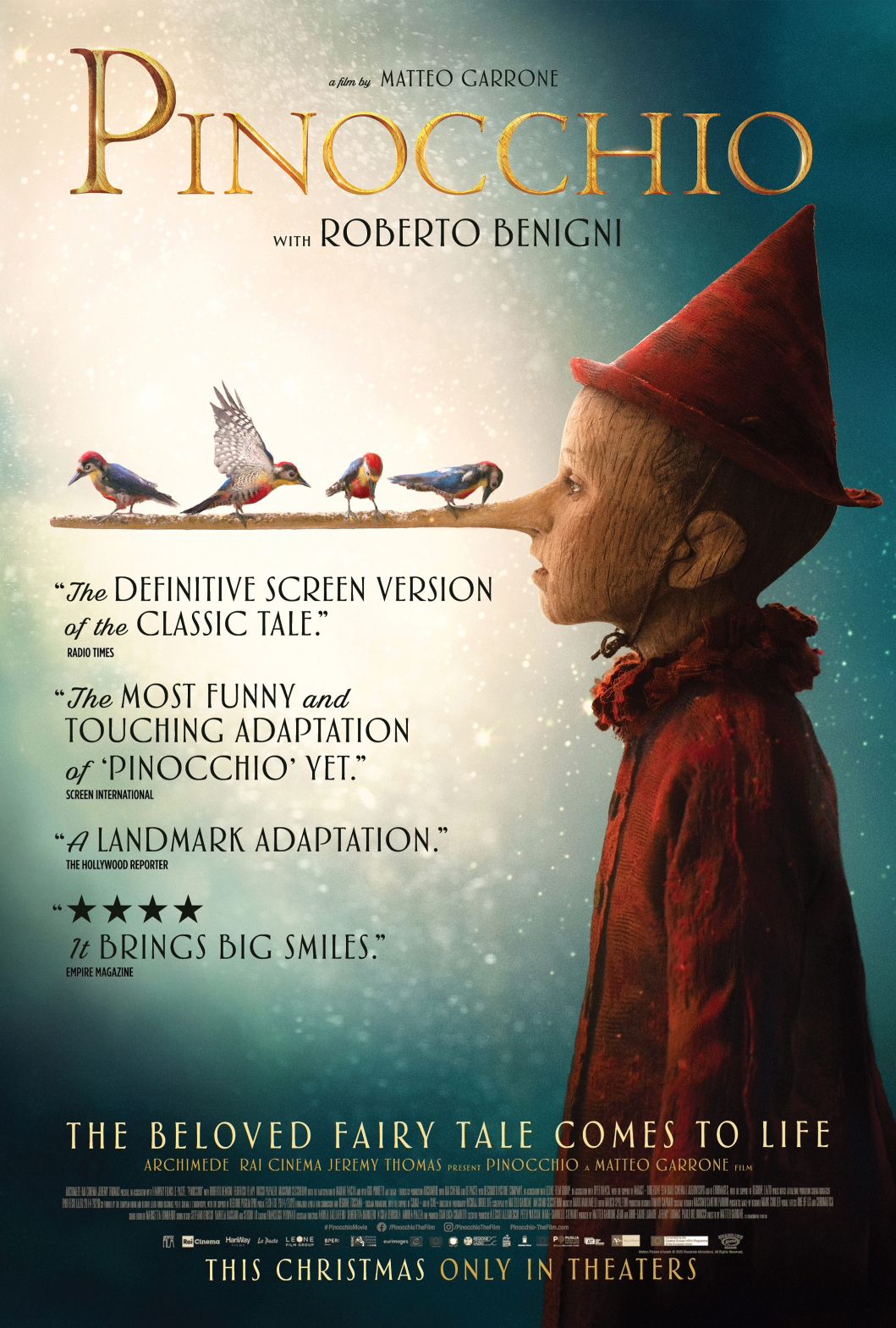 Pinocchio 2020 poster