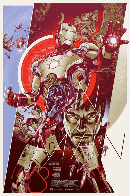 Iron Man 3 Mondo poster 2