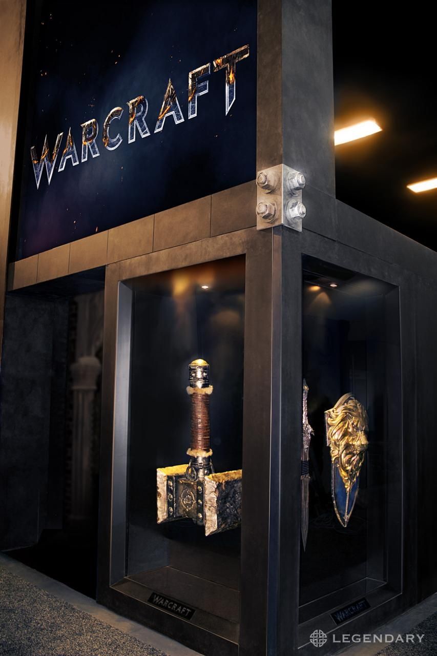 Warcraft Props Photo Comic-Con