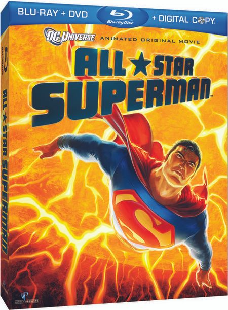 All-Star Superman Blu-ray artwork
