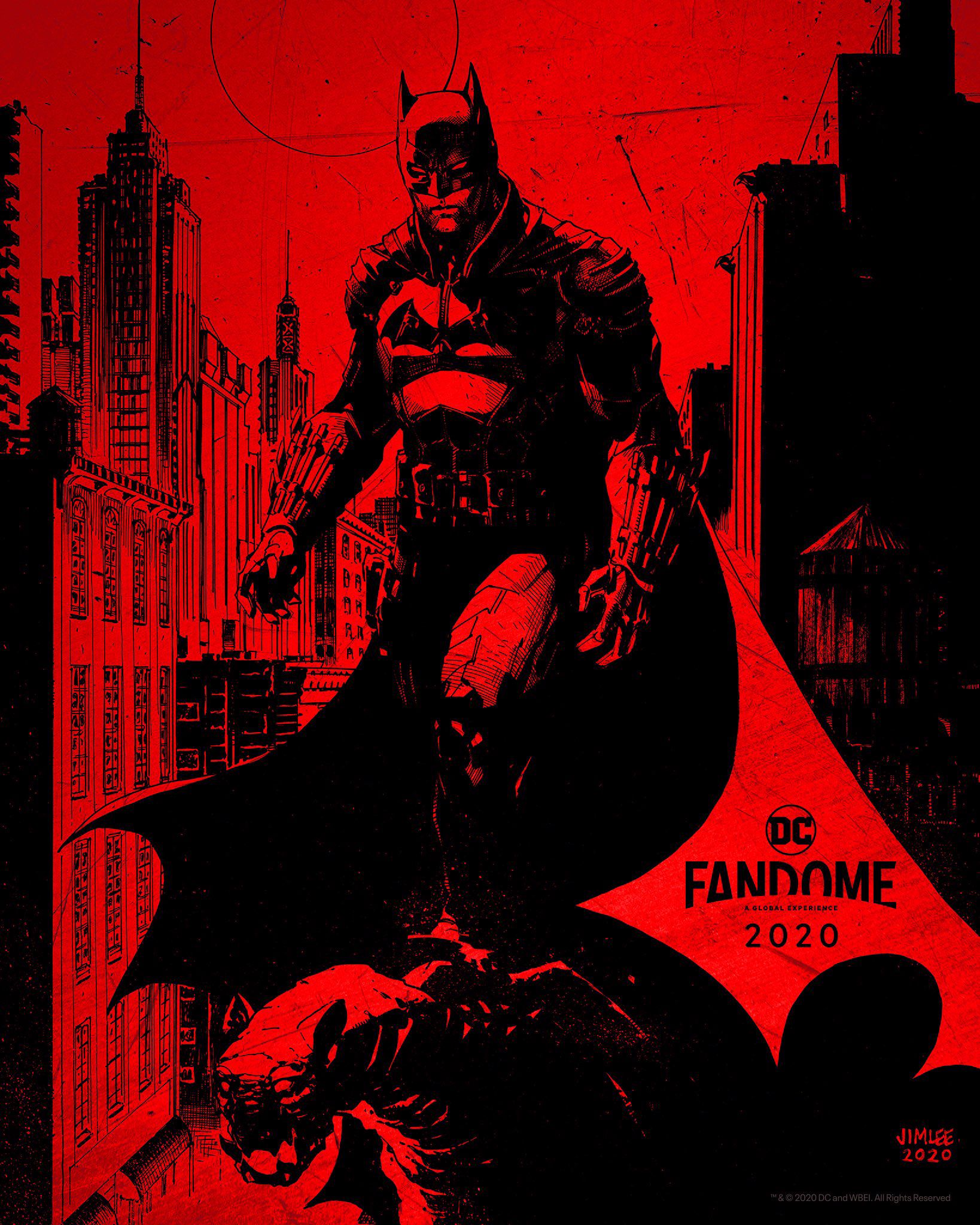 The Batman Jim Lee Poster