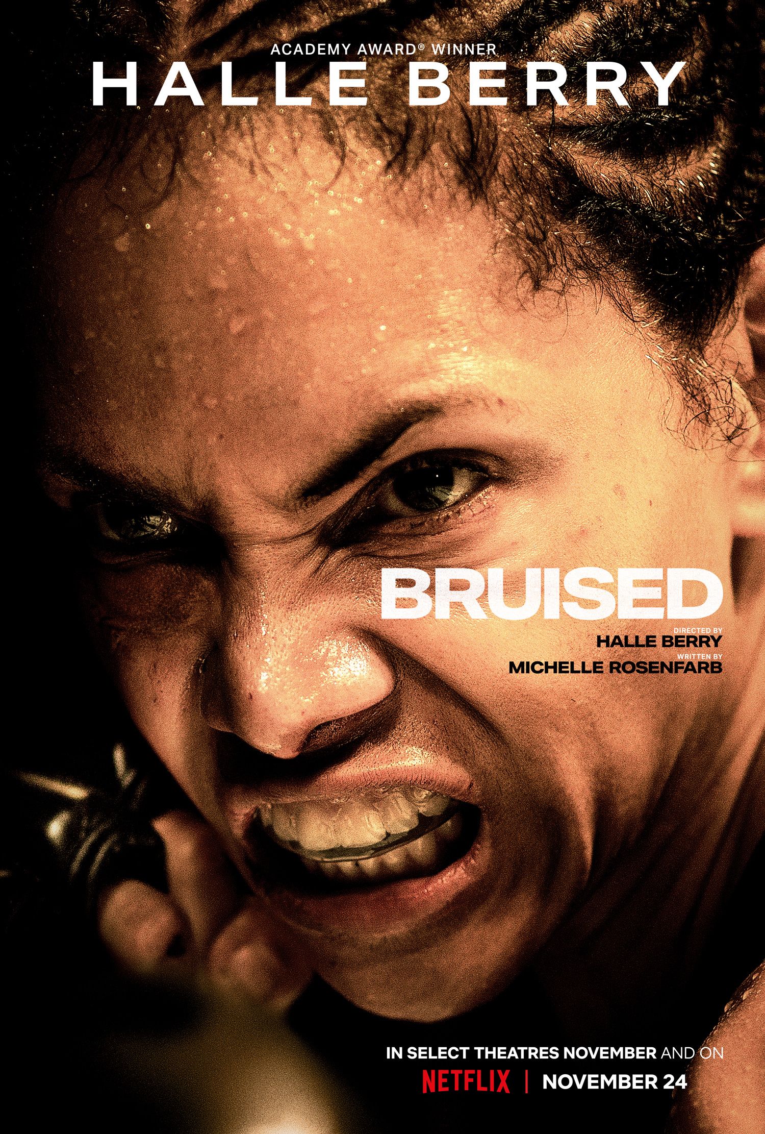 Bruised Movie Poster Netflix Halle Berry
