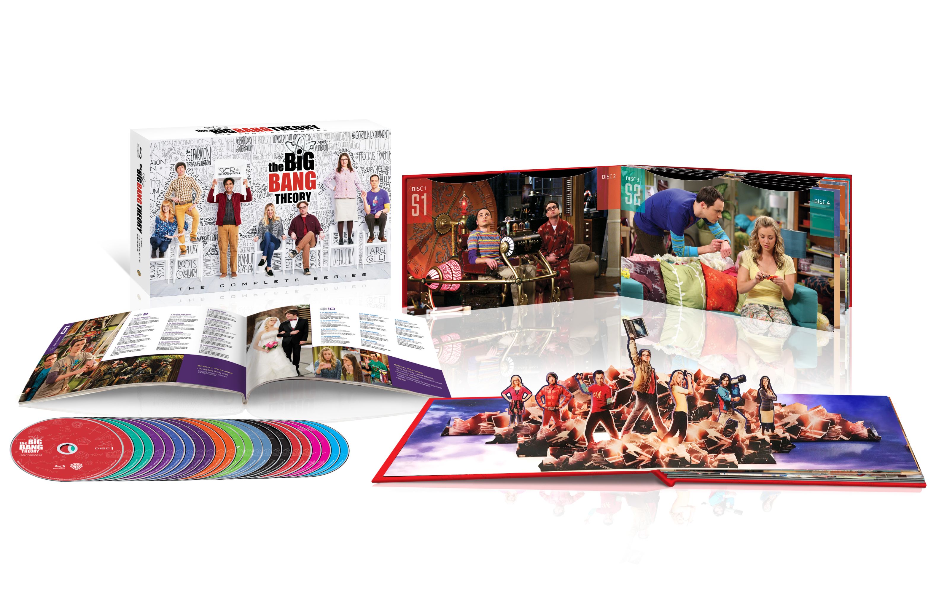 The Big Bag Theory: The Complete Series layout