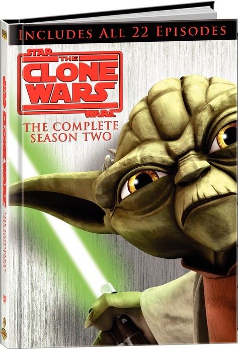 Star Wars: The Clone Wars: The Complete Second Season DVD artwork