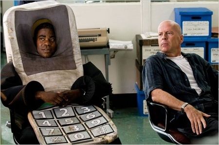 Tracy Morgan and Bruce Willis in Cop Out