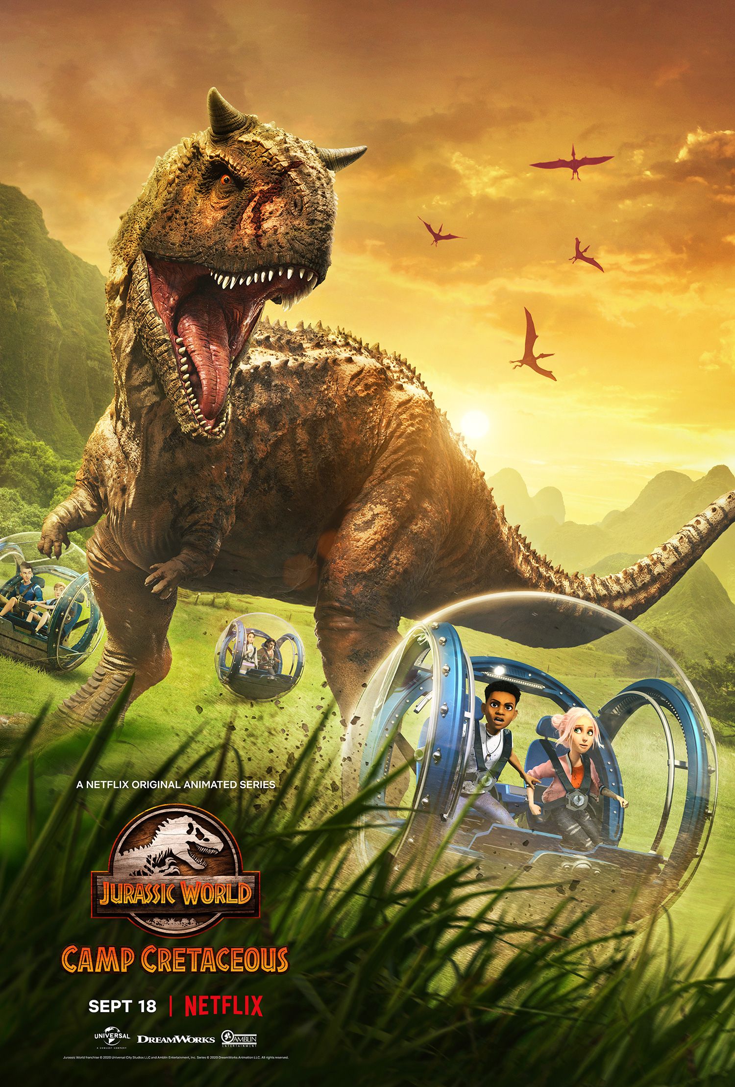 Jurassic World: Camp Cretaceous poster 1