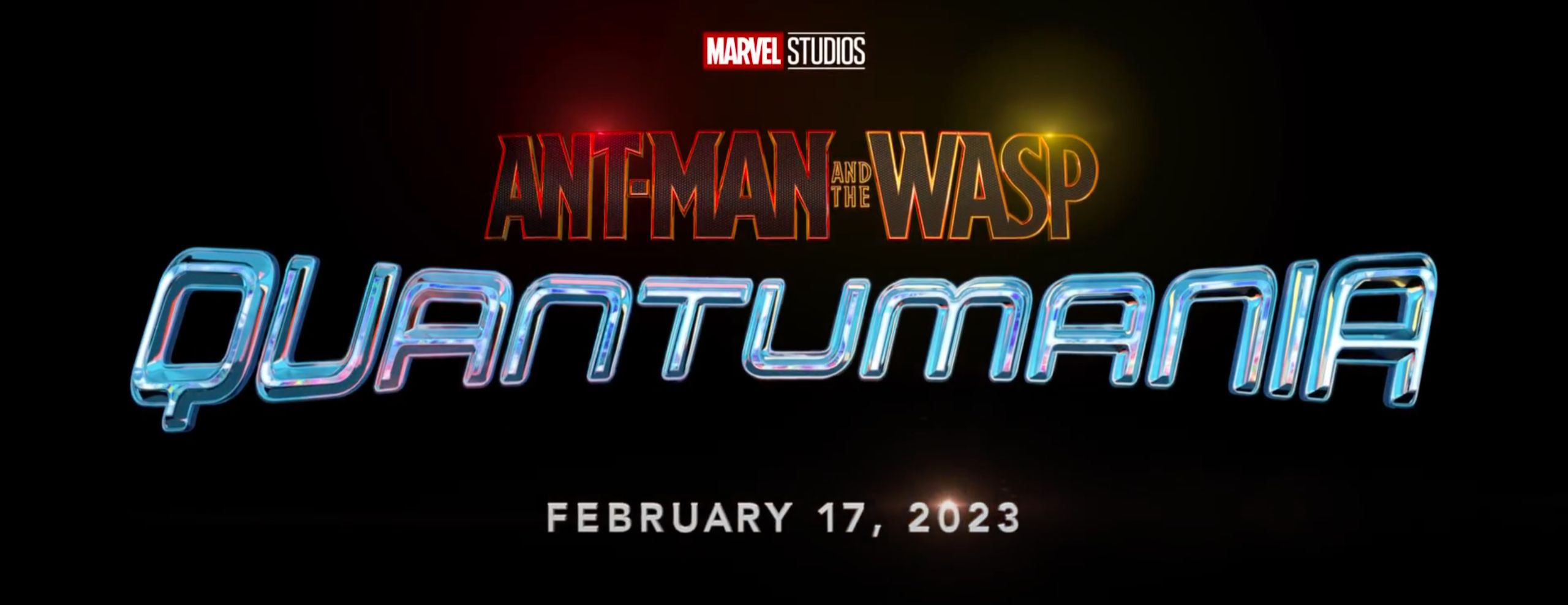 Ant-Man 3 logo and release date