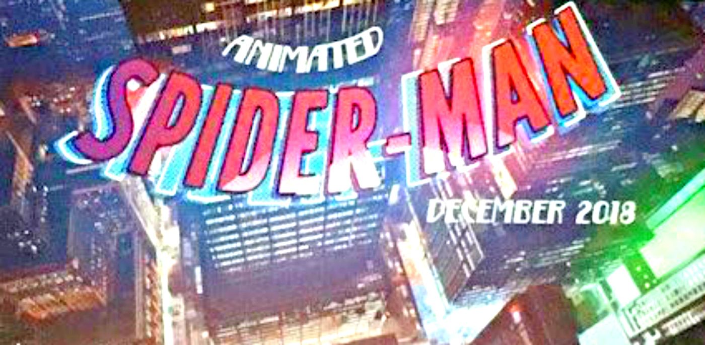 Animated Spider-Man Movie Logo