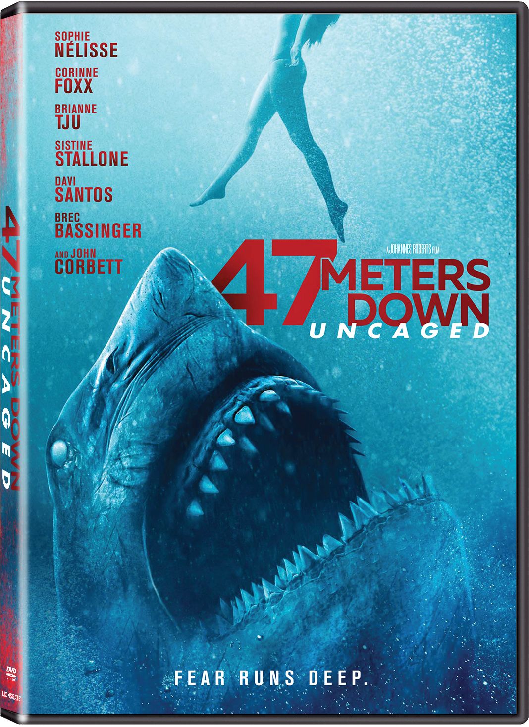 47 Meters Down: Uncaged DVD
