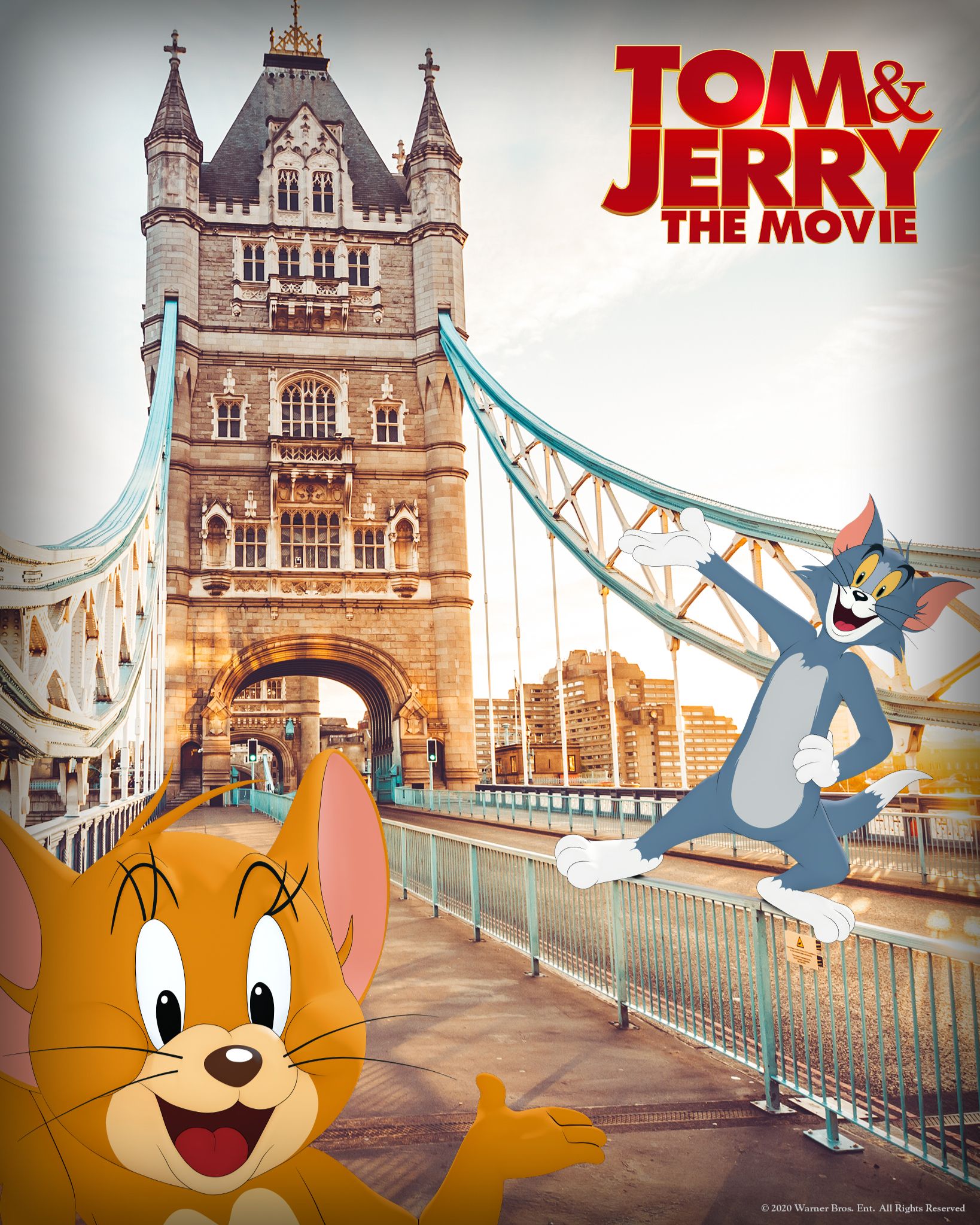 Tom and Jerry The Movie Poster