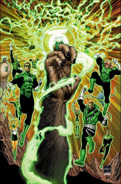 Green Lantern Planet of the Apes 3