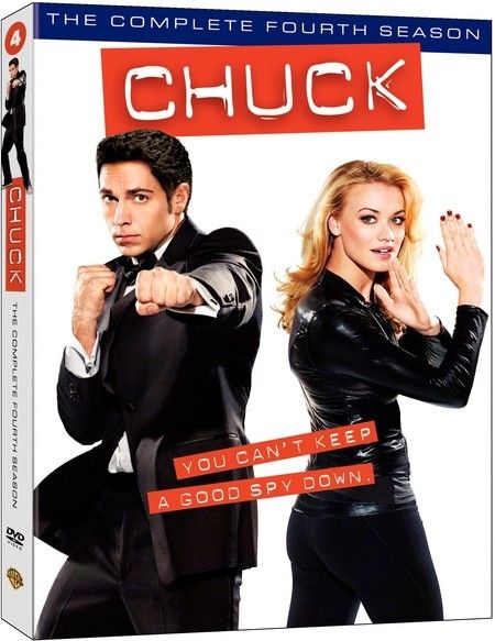 Chuck: The Complete Fourth Season DVD artwork