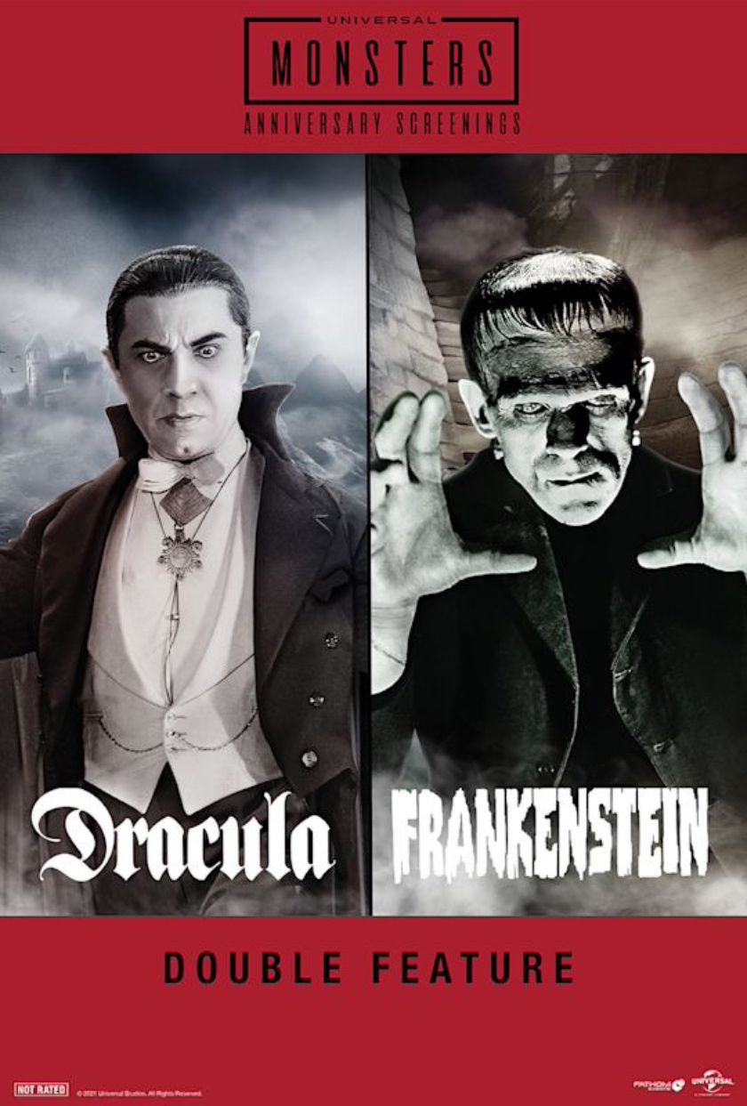 Universal Monsters Double Feature Dracula / Frankenstein