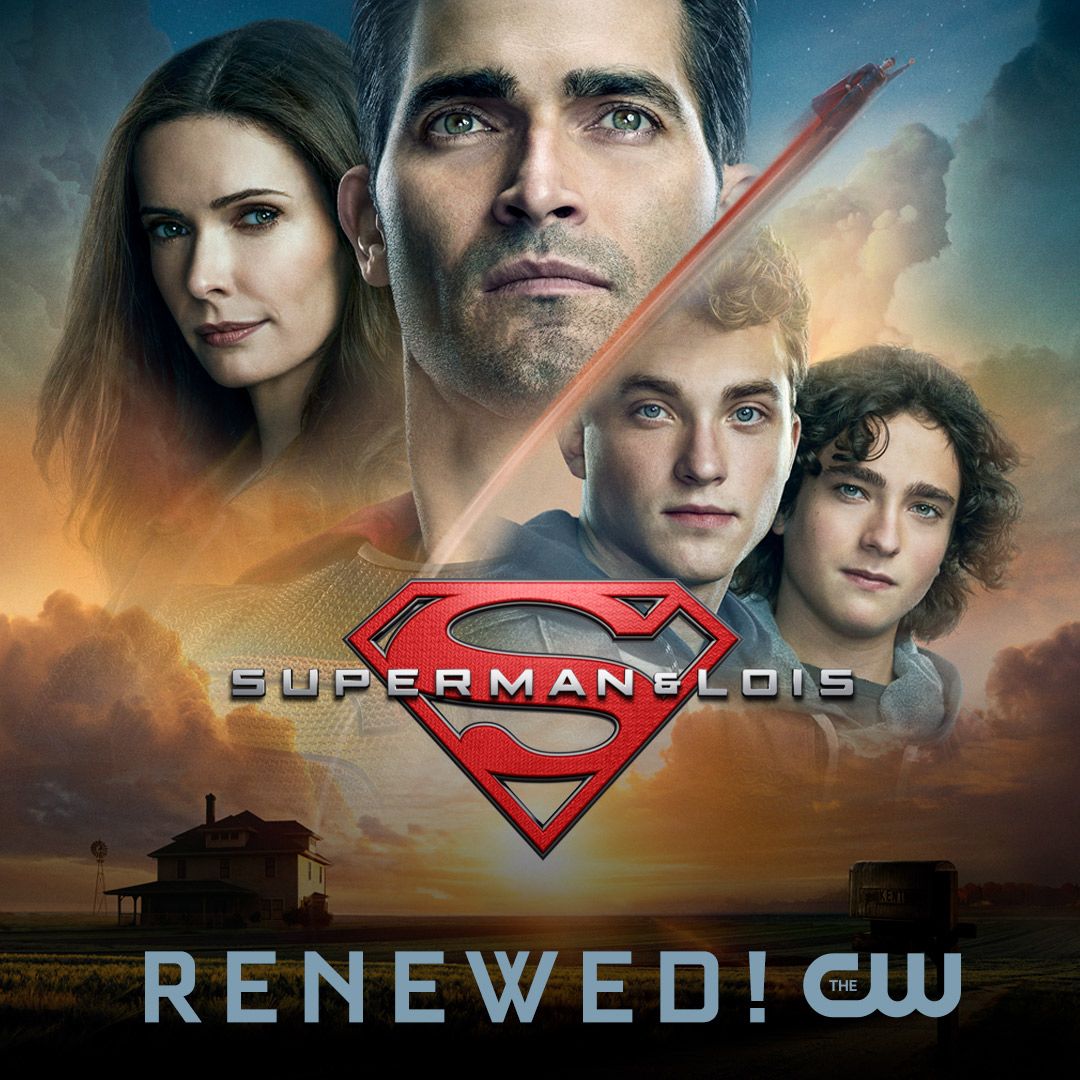 Superman and Lois Season 2 renewal poster
