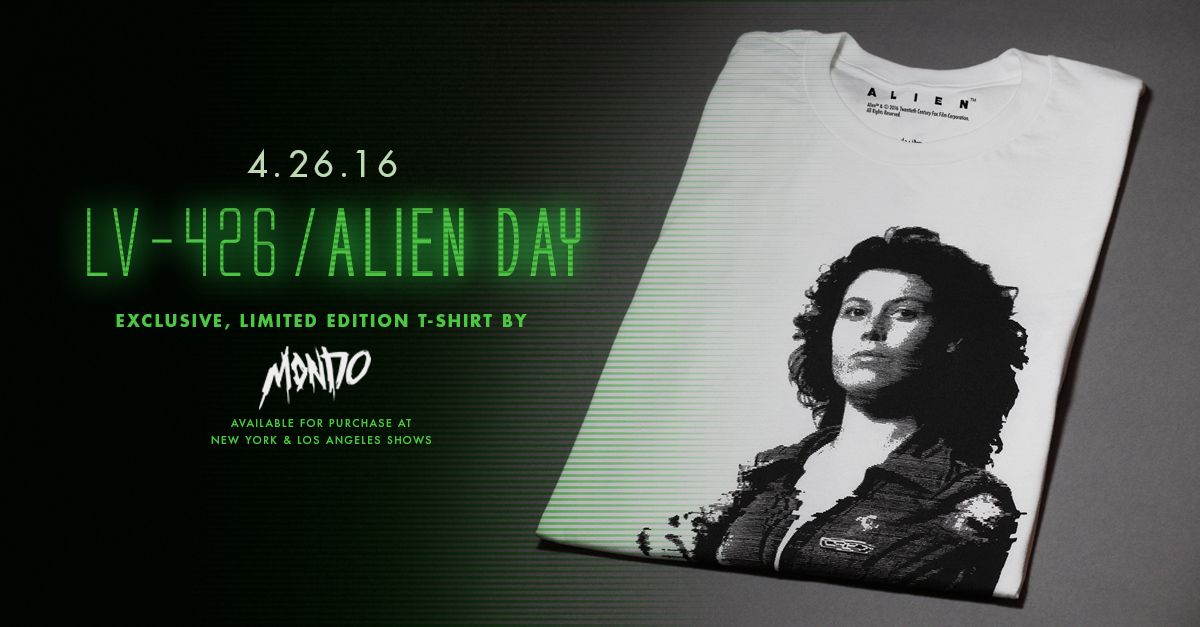 Alien Day Screening T-Shirt Mondo