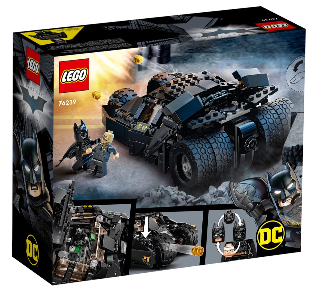 The Dark Knight Batmobile Tumbler Lego Set image #2