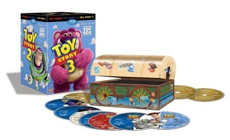 Toy Story Trilogy DVD packaging