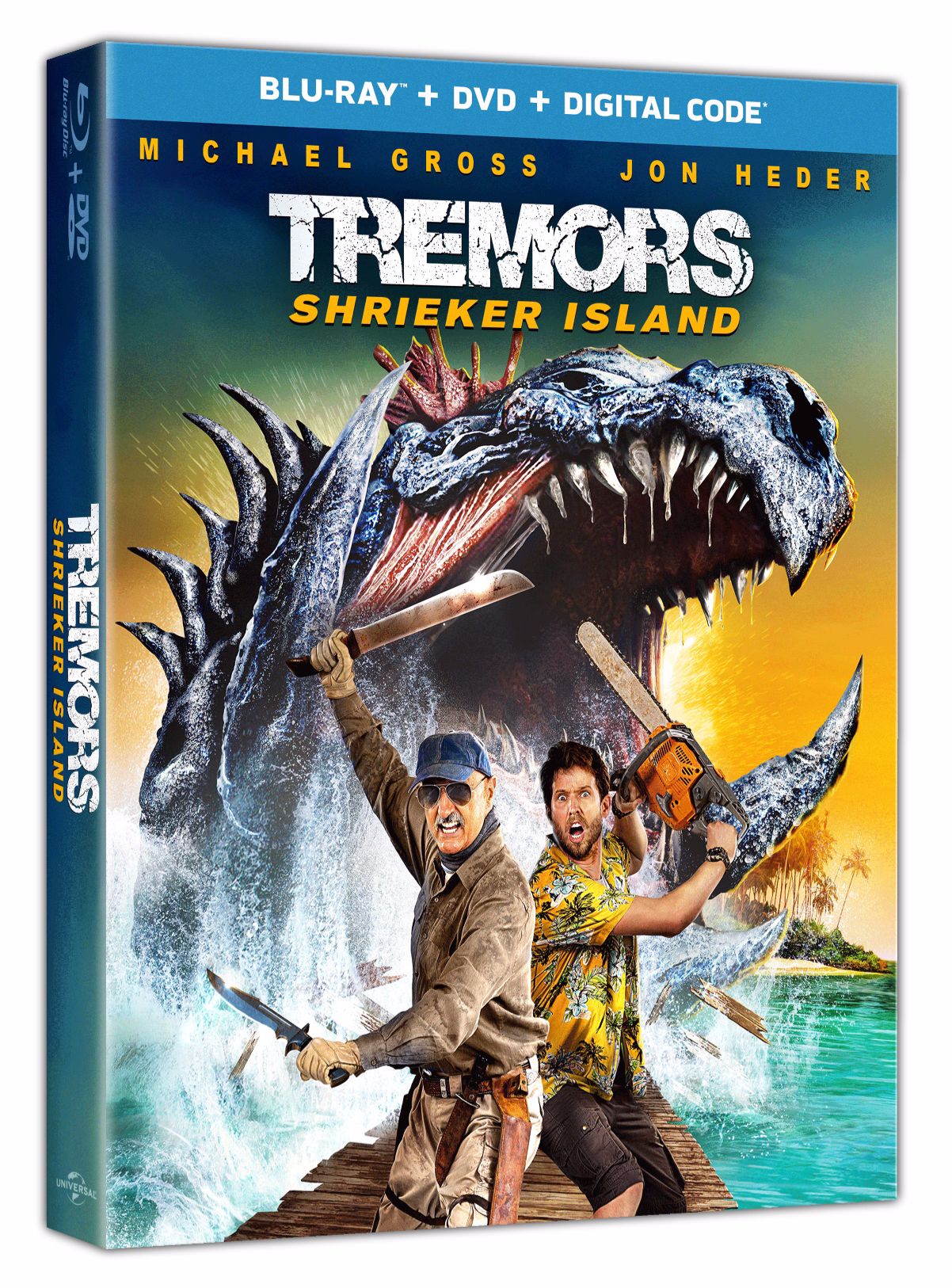 Tremors Shrieker Island Trailer Brings Burt Gummer Back For More Graboid Action 9140