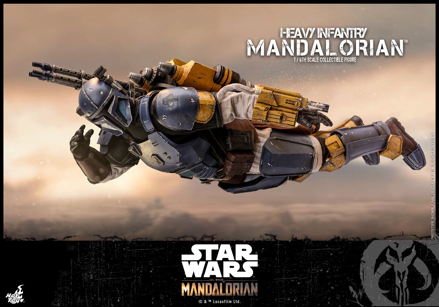 The Mandalorian Heavy Infantry Hot Toys #6