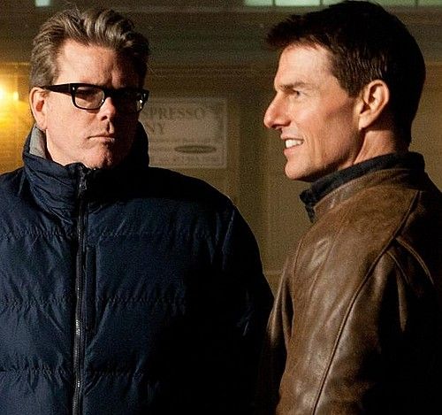 Christopher McQuarrie and Tom Cruise reunite for Mission: Impossible 5We {2} on the possibility of {3} directing the sequel back in November, just weeks before his action-thriller {4} starring {5} opened in theaters. Then, in May, when {6} was {7} for the action sequel, the filmmaker's name was mentioned again, but it wasn't known if an offer was made at that time.