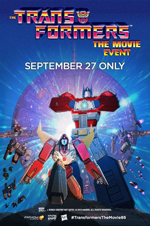 Transformers the Movie re-release poster
