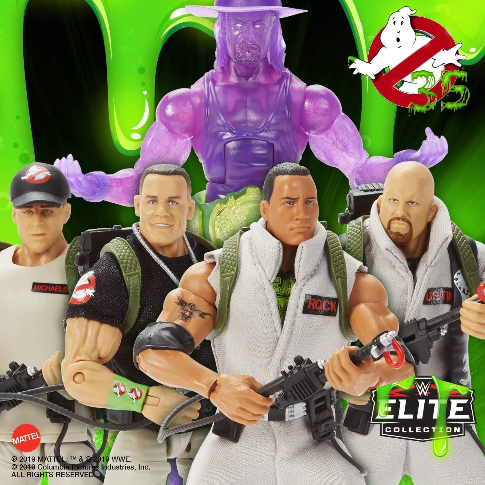 Ghostbusters WWE toys