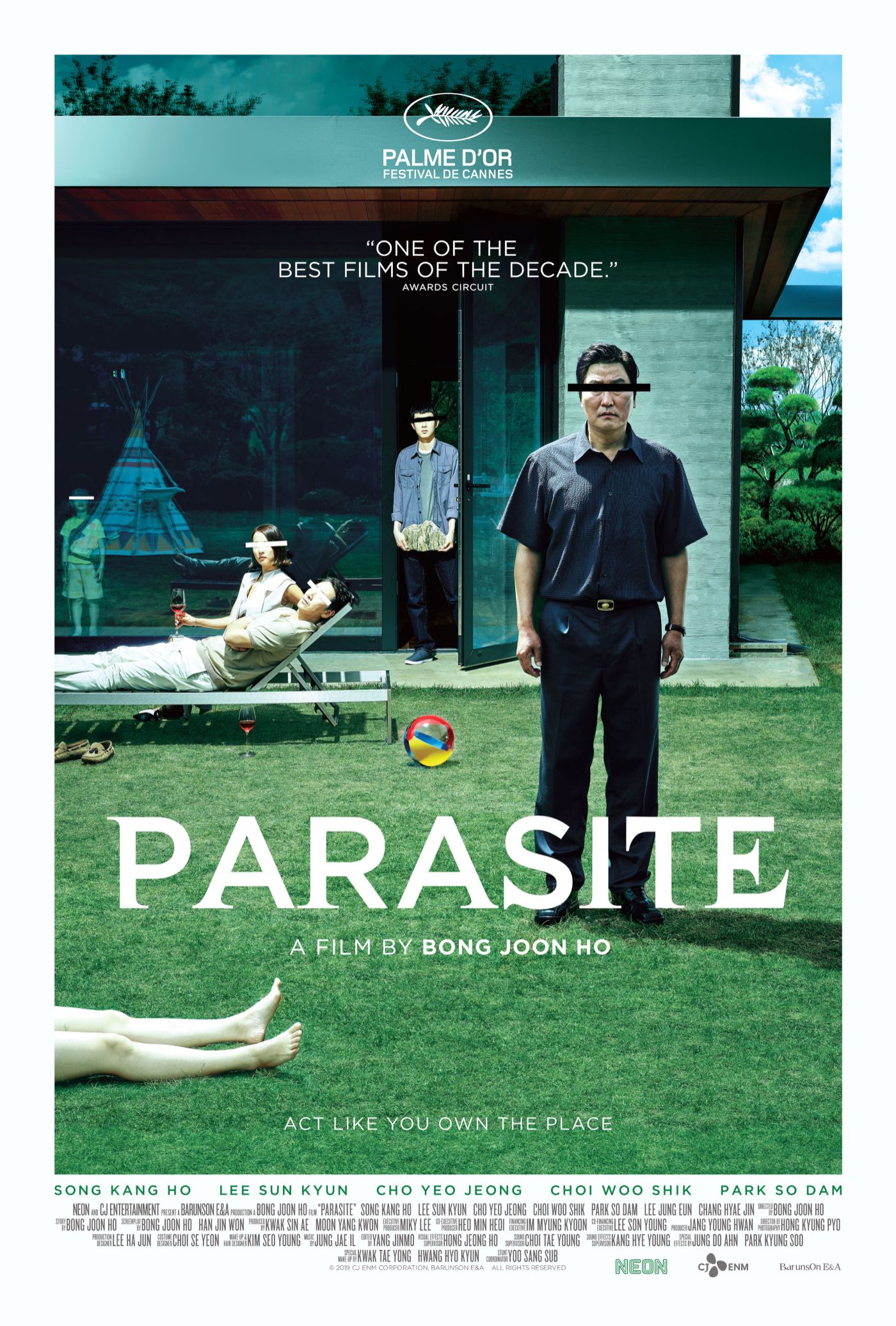 Parasite 2019 movie poster