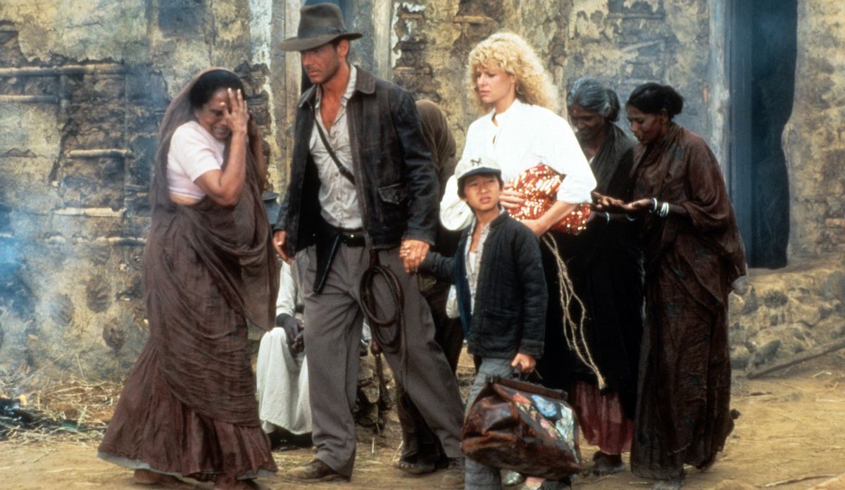 Indiana Jones and the Temple of Doom Cast in India