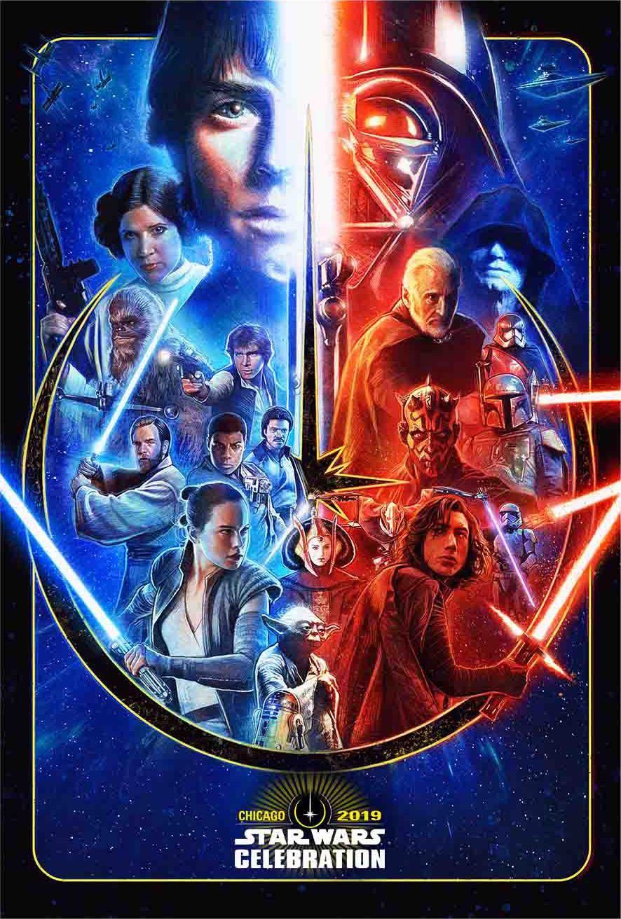 Star Wars Celebration 2019 poster