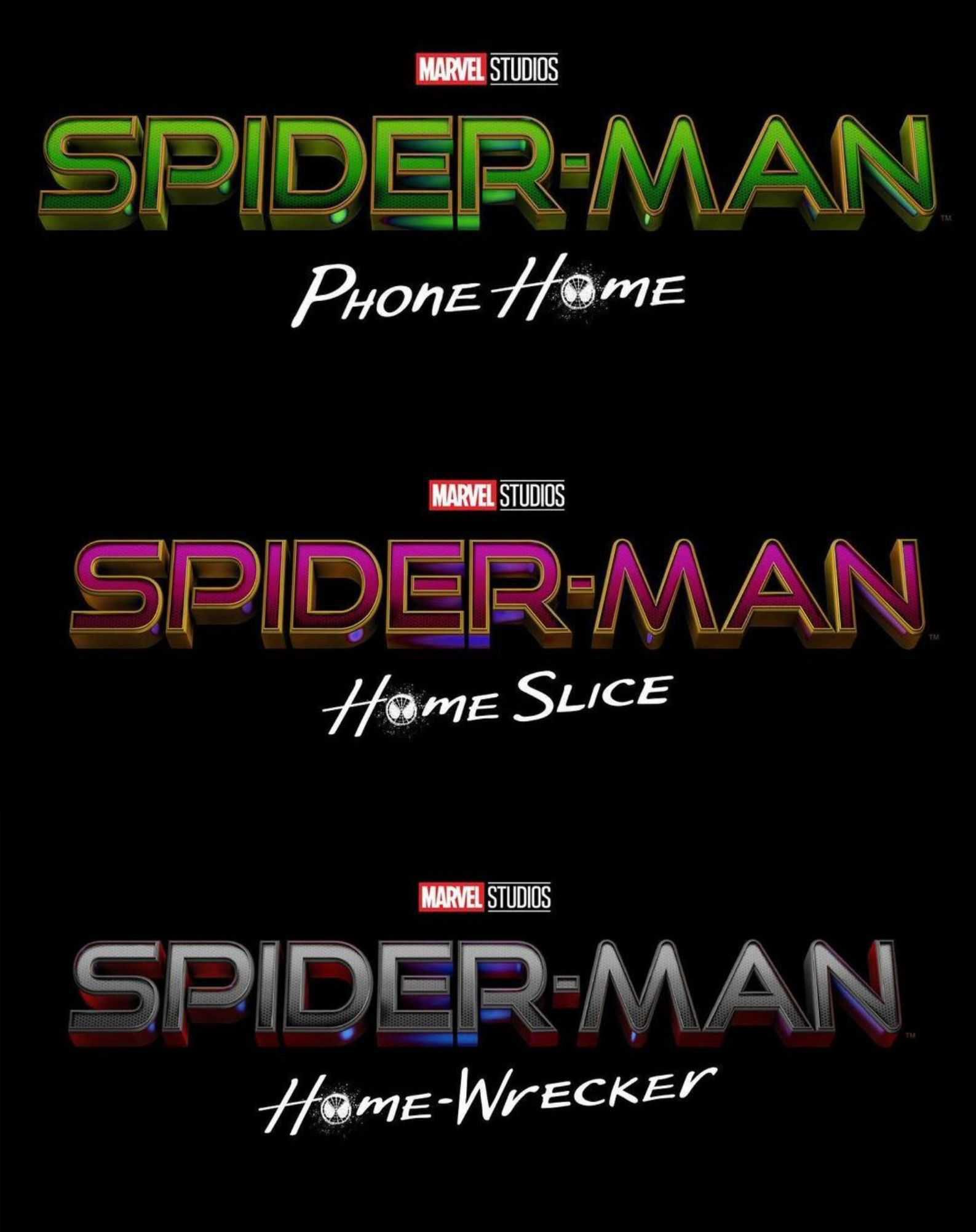 Spider-Man 3 Logos