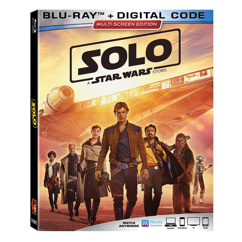 Solo 4K HD Blu-ray Cover