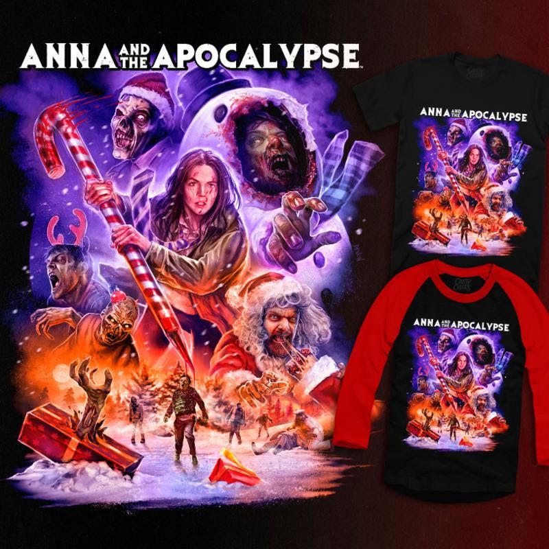Anna and the Apocalypse Collection Cavity Colors T-shirts