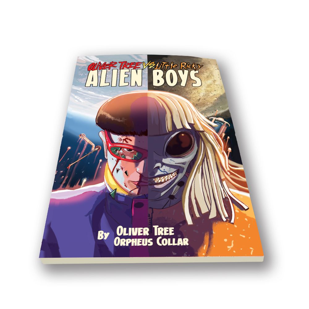 Oliver Tree Alien Boys Graphic Novel Image #3