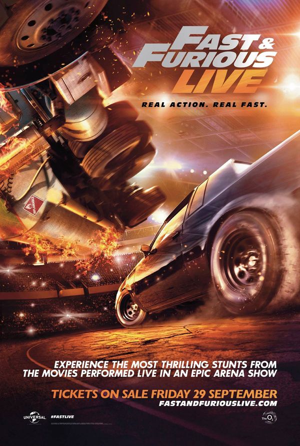 Fast & Furious Live Poster 3