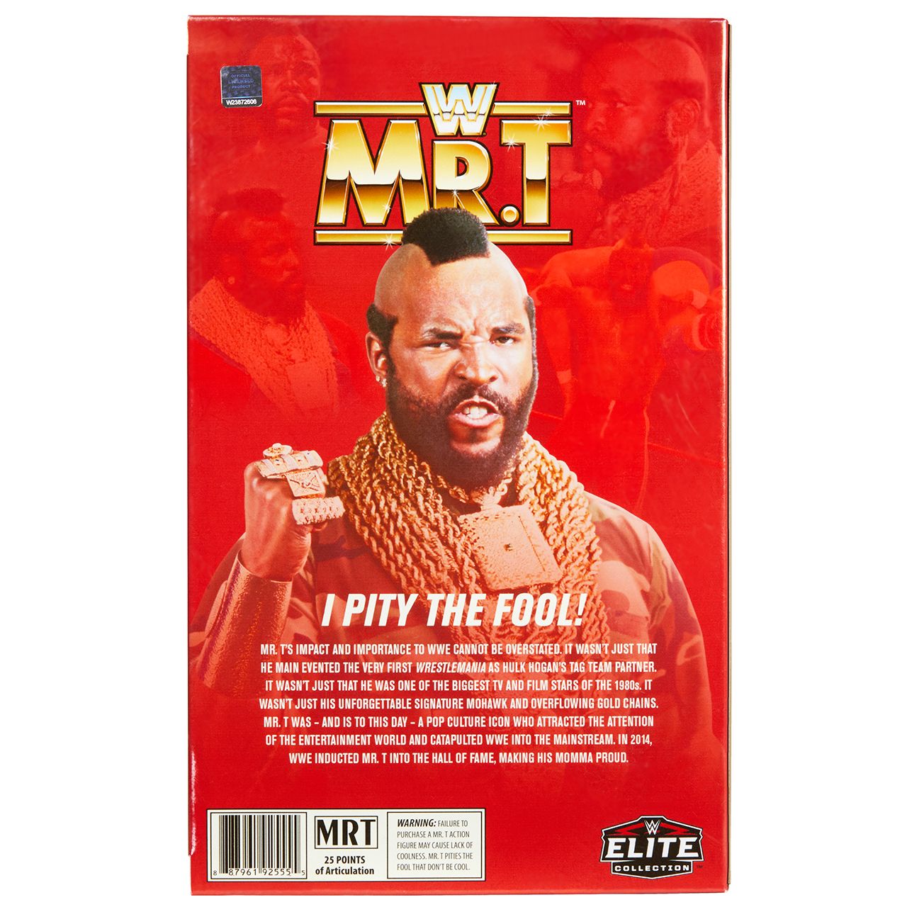 Mr. T Gets a WWE Elite Collection Action Figure as a Comic-Con@Home ...