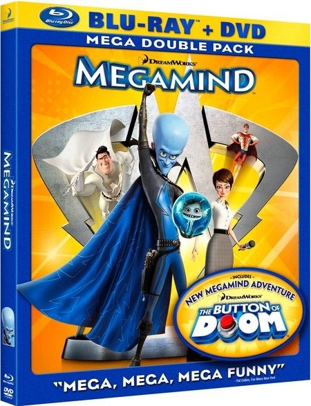 Megamind Double DVD Pack artwork