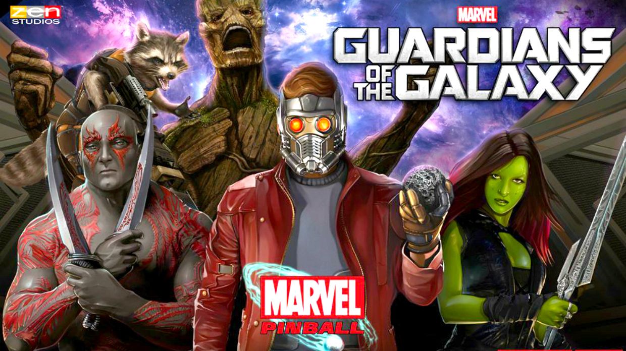 Guardians of the Galaxy Pinball