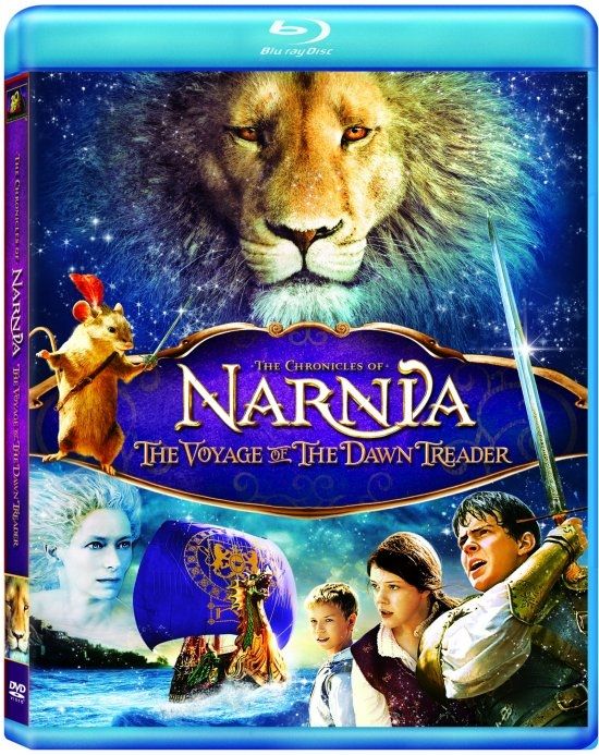 The Chronicles of Narnia: The Voyage of The Dawn Treader three-disc Blu-ray artwork #1