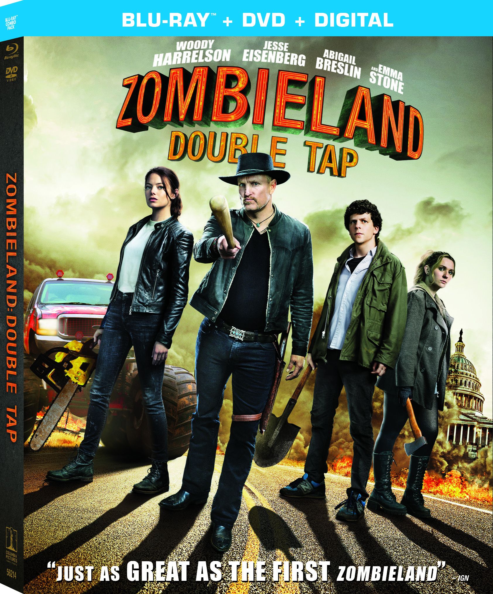 Zombieland: Double Tap Blu-ray