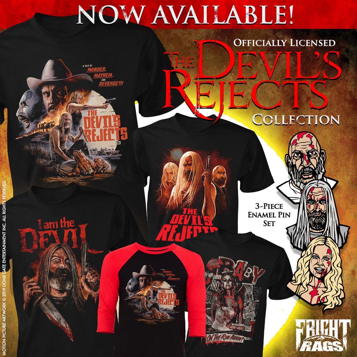 Devil's Rejects Fright-Rags Collection