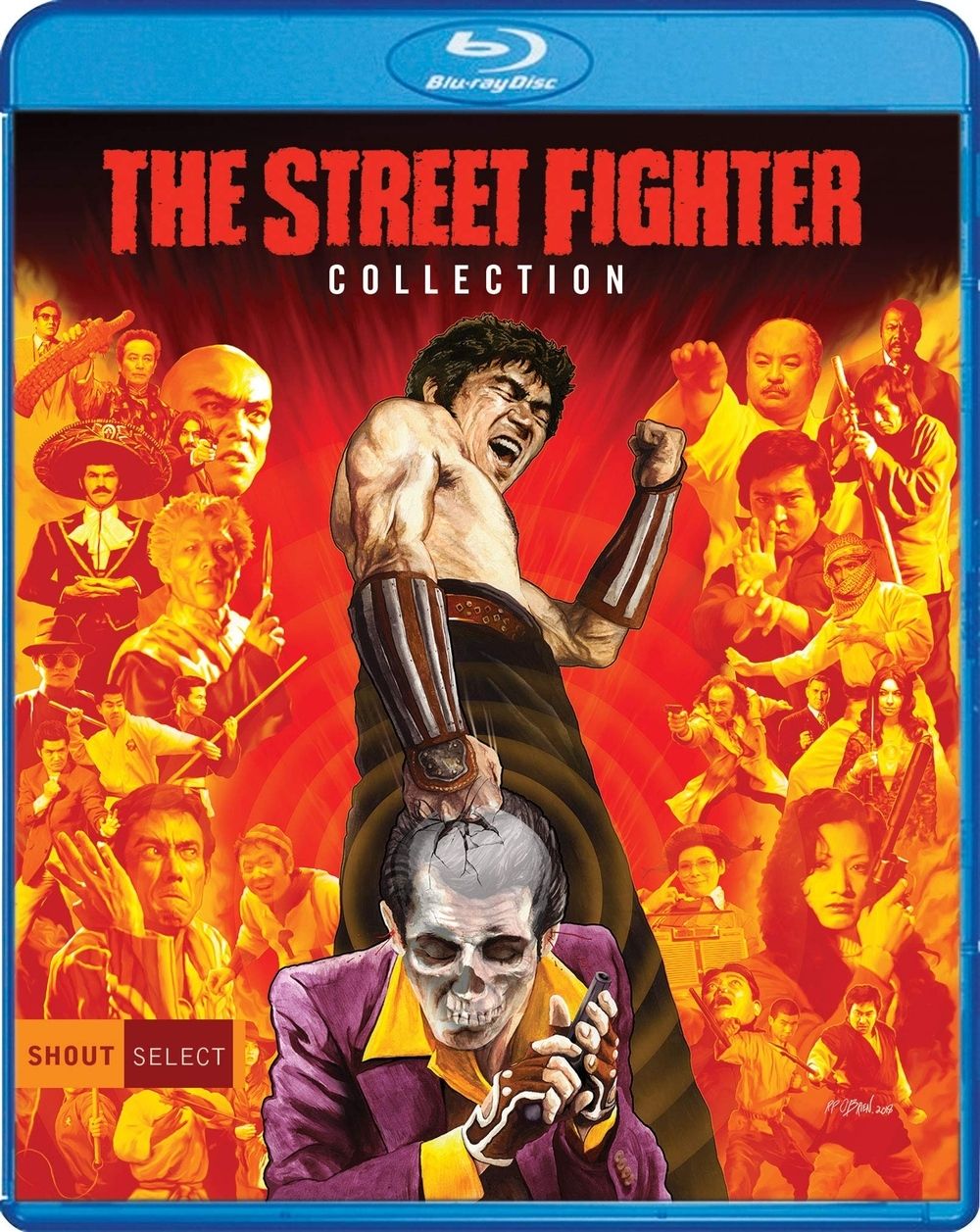 The Street Fighter Collection Blu-ray Art